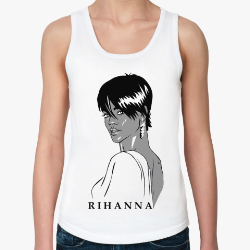 Женская майка Rihanna