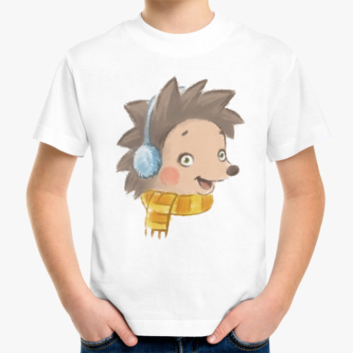 Детская футболка Ёжик