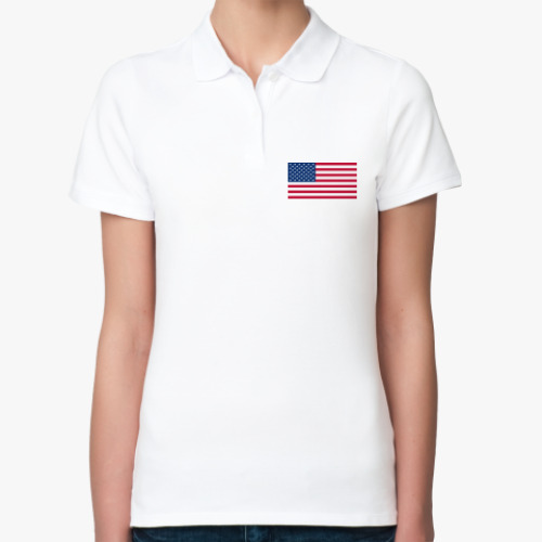 Женская рубашка поло США