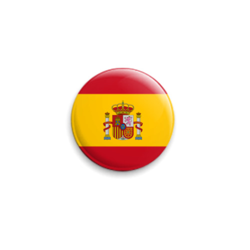 Значок 25мм Испания, Spain
