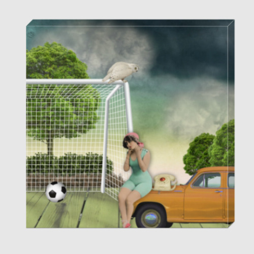 Холст Soccer Dream