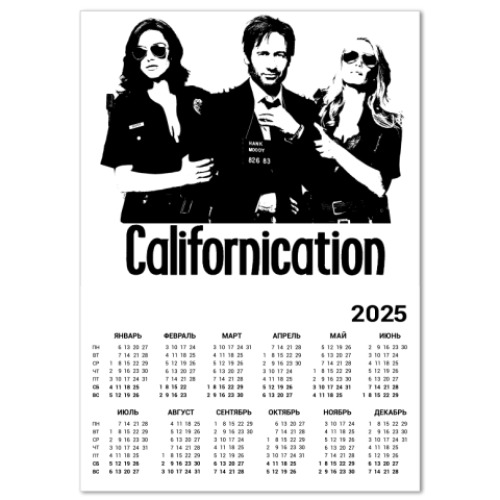 Календарь  Californication