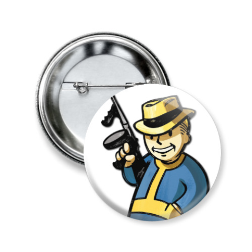 Значок 50мм Vault Boy