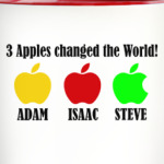 3 яблока изменили мир