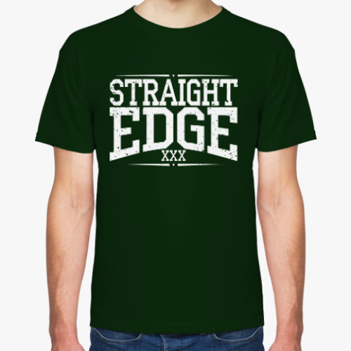 Футболка straight edge