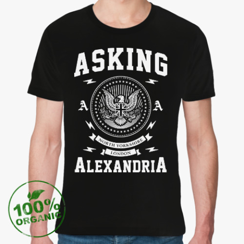 Футболка из органик-хлопка Asking Alexandria