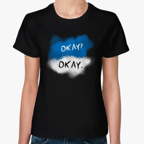 Женская футболка Виноваты звёзды - OKAY