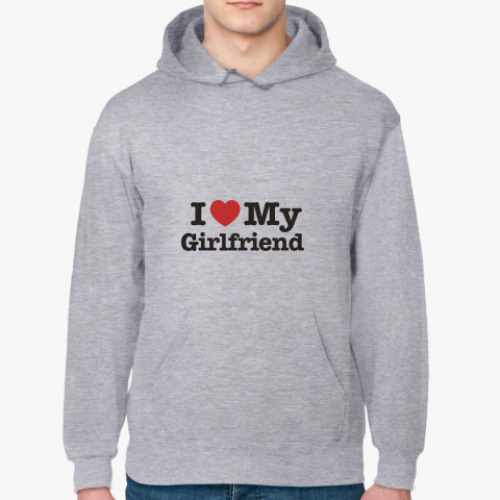 Толстовка худи I love my girlfriend