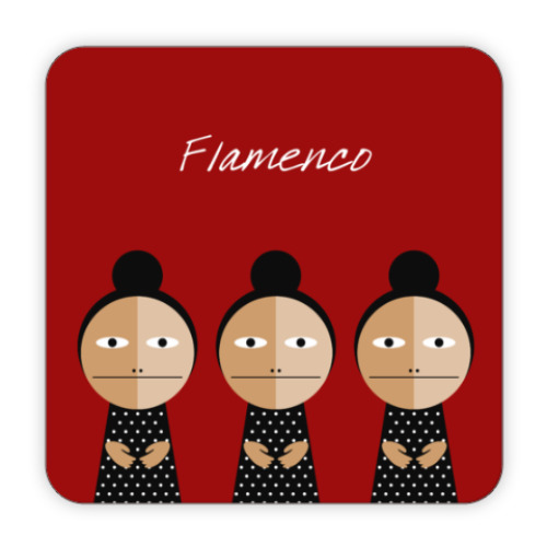 Костер (подставка под кружку) Flamenco