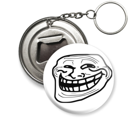 Брелок-открывашка Trollface