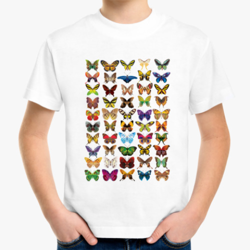 Детская футболка Бабочки