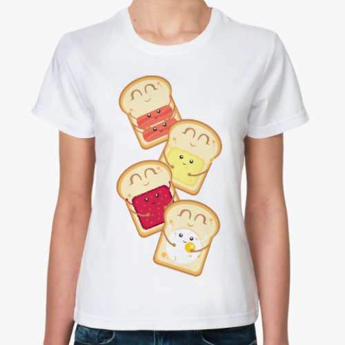 Классическая футболка Бутерброды