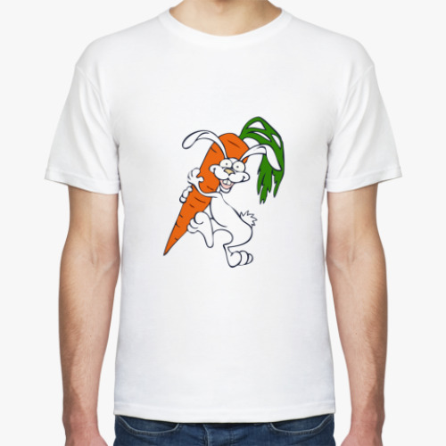 Футболка  Кролик с морковкой