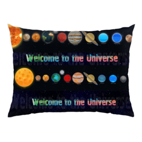 Подушка Welcome to the Universe