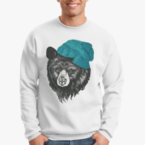 Свитшот Медведь в шапке