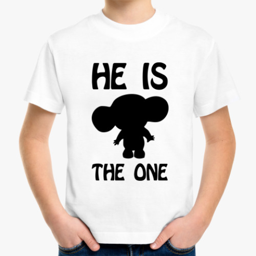 Детская футболка He is One