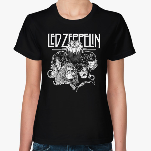 Женская футболка Led Zeppelin