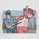 Полиция против быков