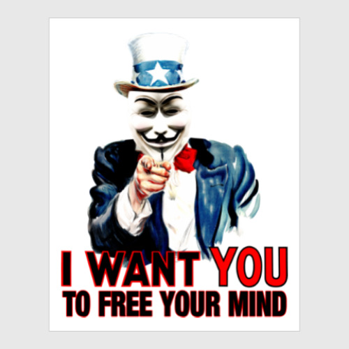 Постер Anonymous Uncle Sam