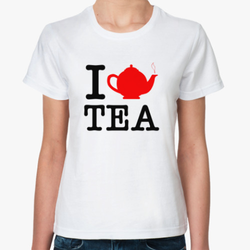 Классическая футболка Tea