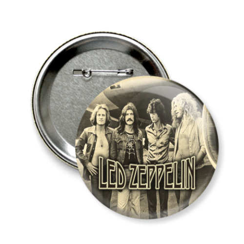 Значок 58мм Led Zeppelin