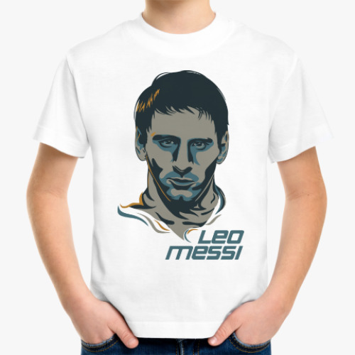 Детская футболка Leo Messi