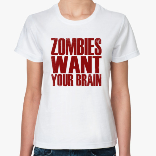 Классическая футболка Zombies