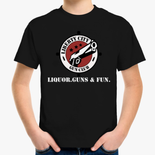 Детская футболка Grand Theft Auto - Gun Club
