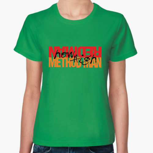 Женская футболка Method Man & Redman