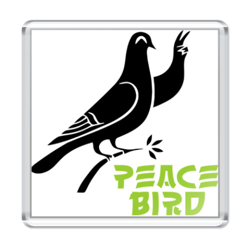 Магнит Peace Bird