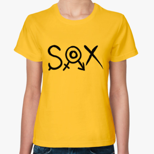 Женская футболка S.O.X.