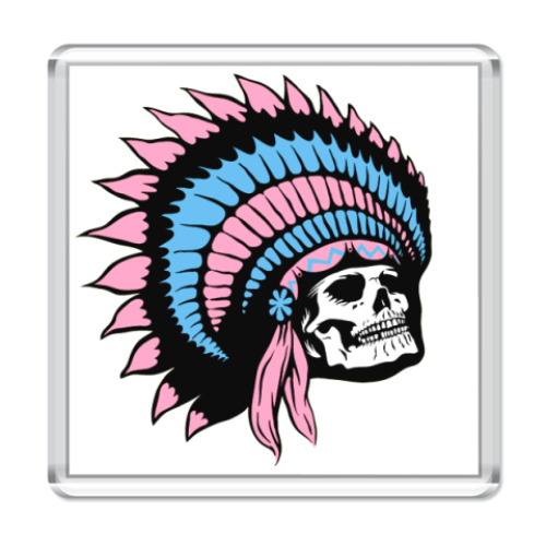 Магнит Ind Skull