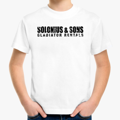 Детская футболка Solonius & sons