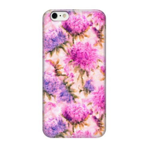 Чехол для iPhone 6/6s Нежный цветочный паттерн