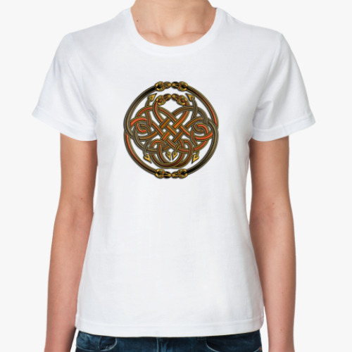 Классическая футболка кельтский орнамент