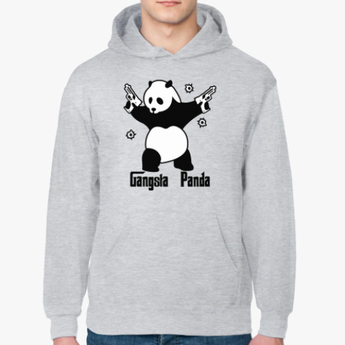 Толстовка худи Gangsta panda