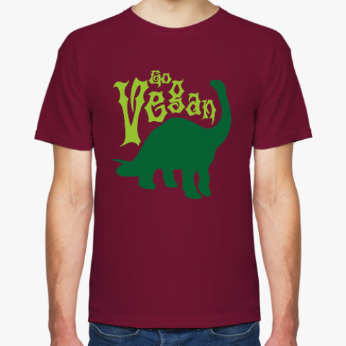 Футболка Go Vegan