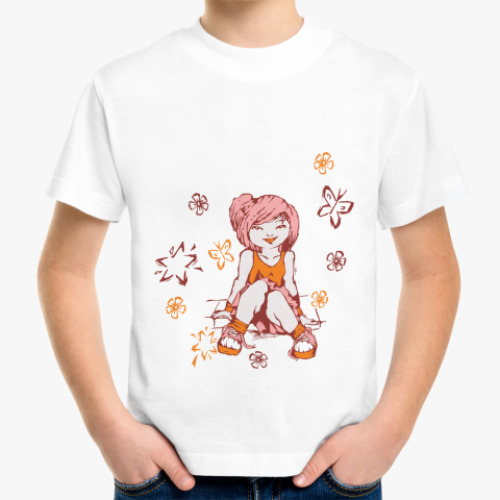 Детская футболка Девочка