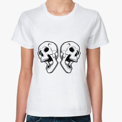 Классическая футболка skulls