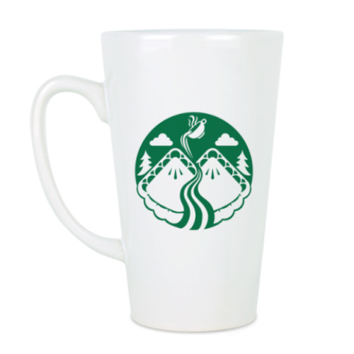 Чашка Латте Twin Peaks coffee Starbucks