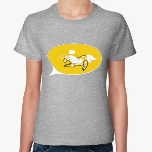 Женская футболка Солнечная пони