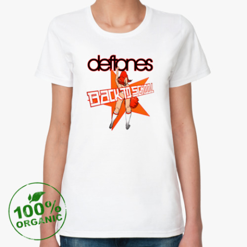 Женская футболка из органик-хлопка Deftones B2S