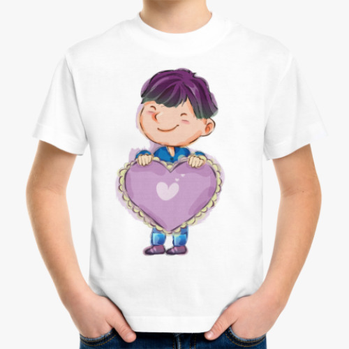 Детская футболка  Любовь