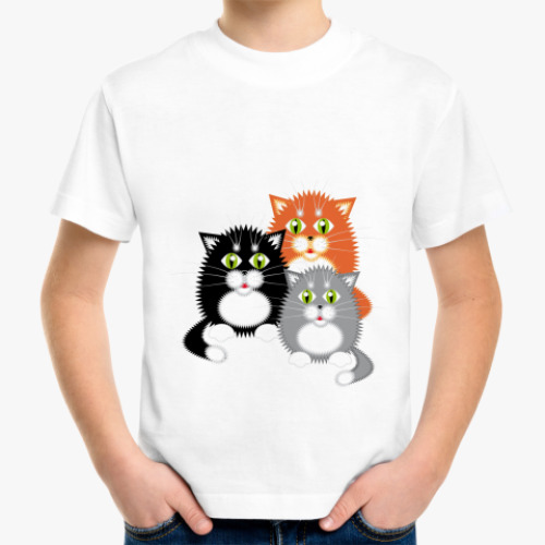 Детская футболка Котята