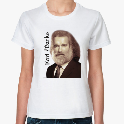 Классическая футболка Карл Маркс