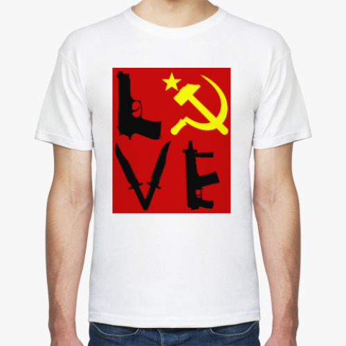 Футболка USSR love
