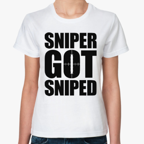 Классическая футболка Снайпер