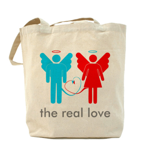 Сумка шоппер The real love