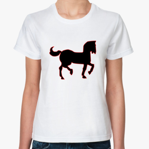 Классическая футболка  RF Конь