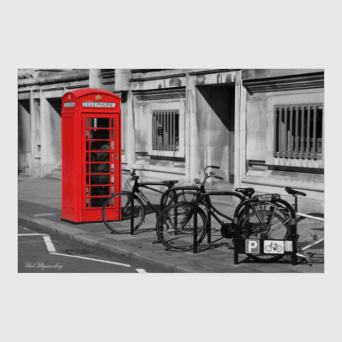 Постер London Red